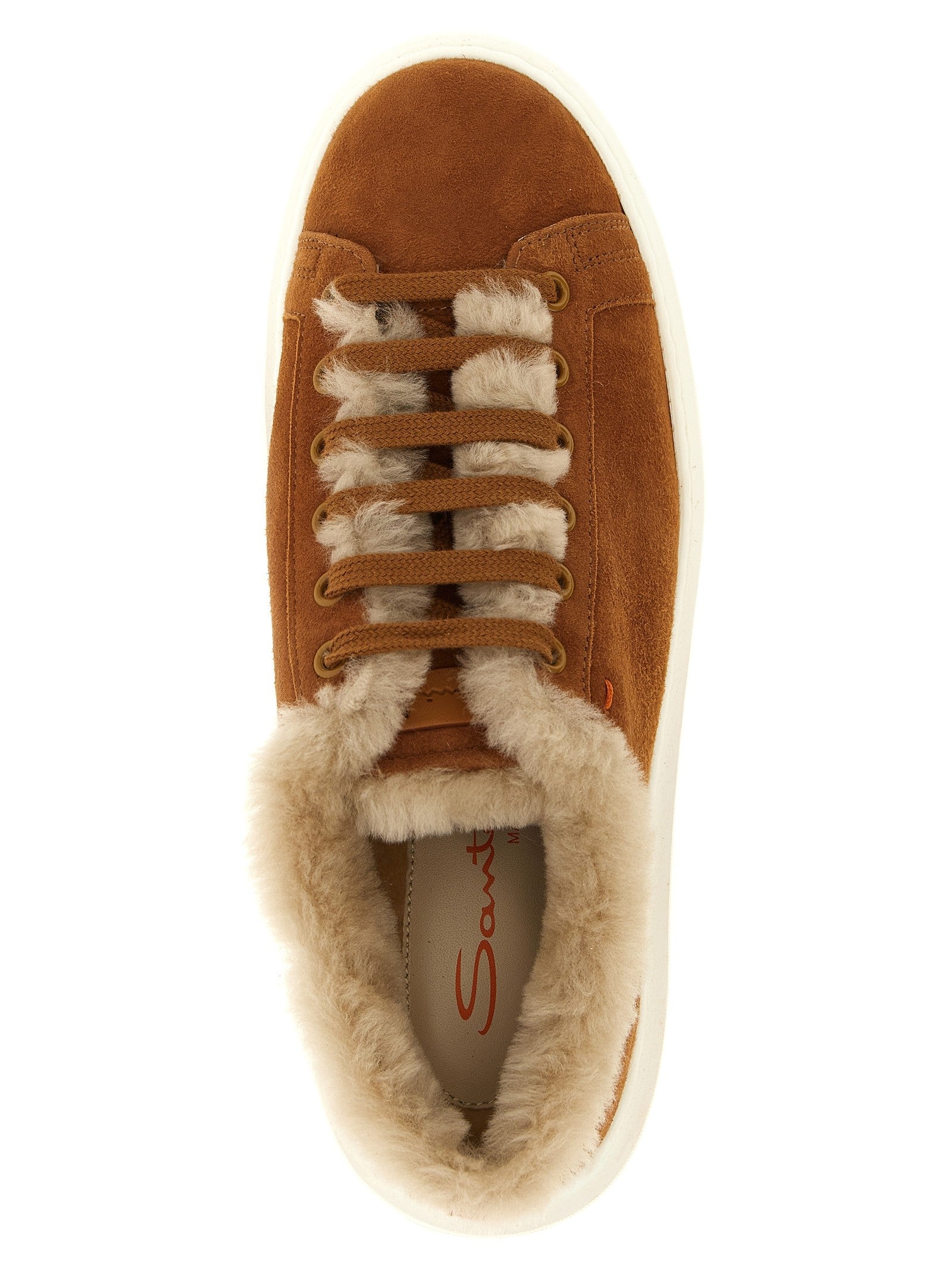 Santoni Cleanmount Sneakers Brown