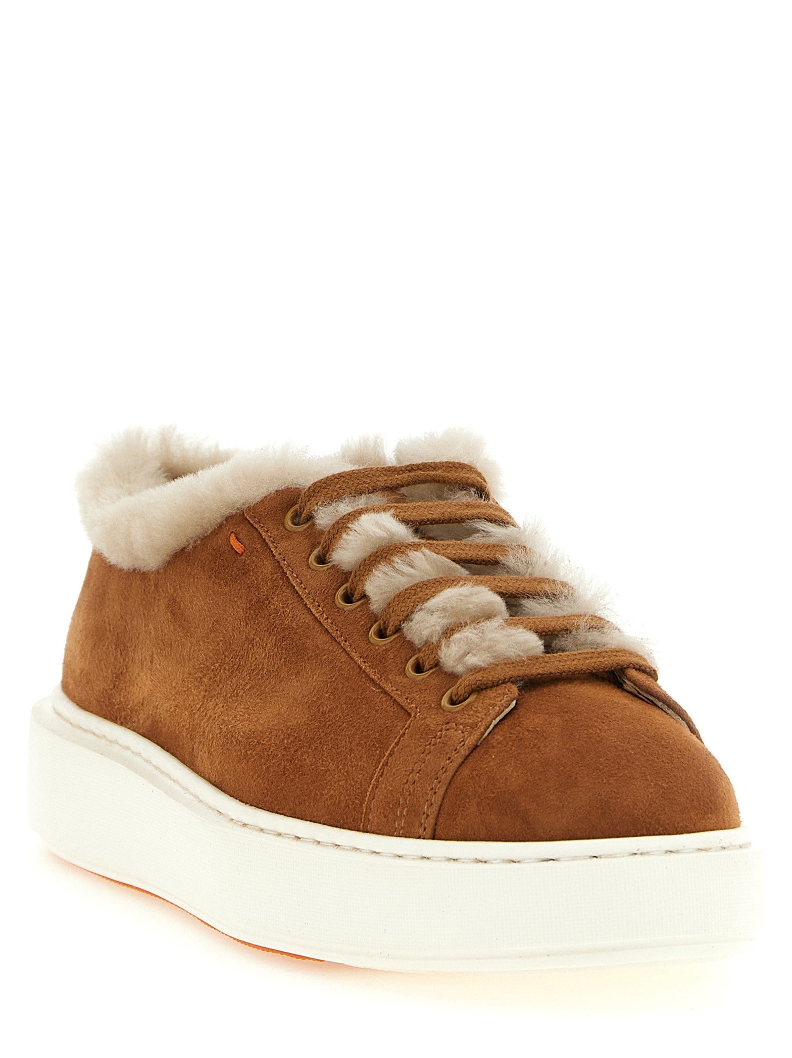 Santoni Cleanmount Sneakers Brown
