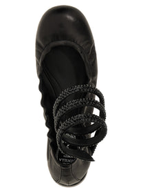 Rene Caovilla Cleo Ballet Flats Black