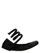 Rene Caovilla Cleo Ballet Flats Black