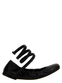 Rene Caovilla Cleo Ballet Flats Black