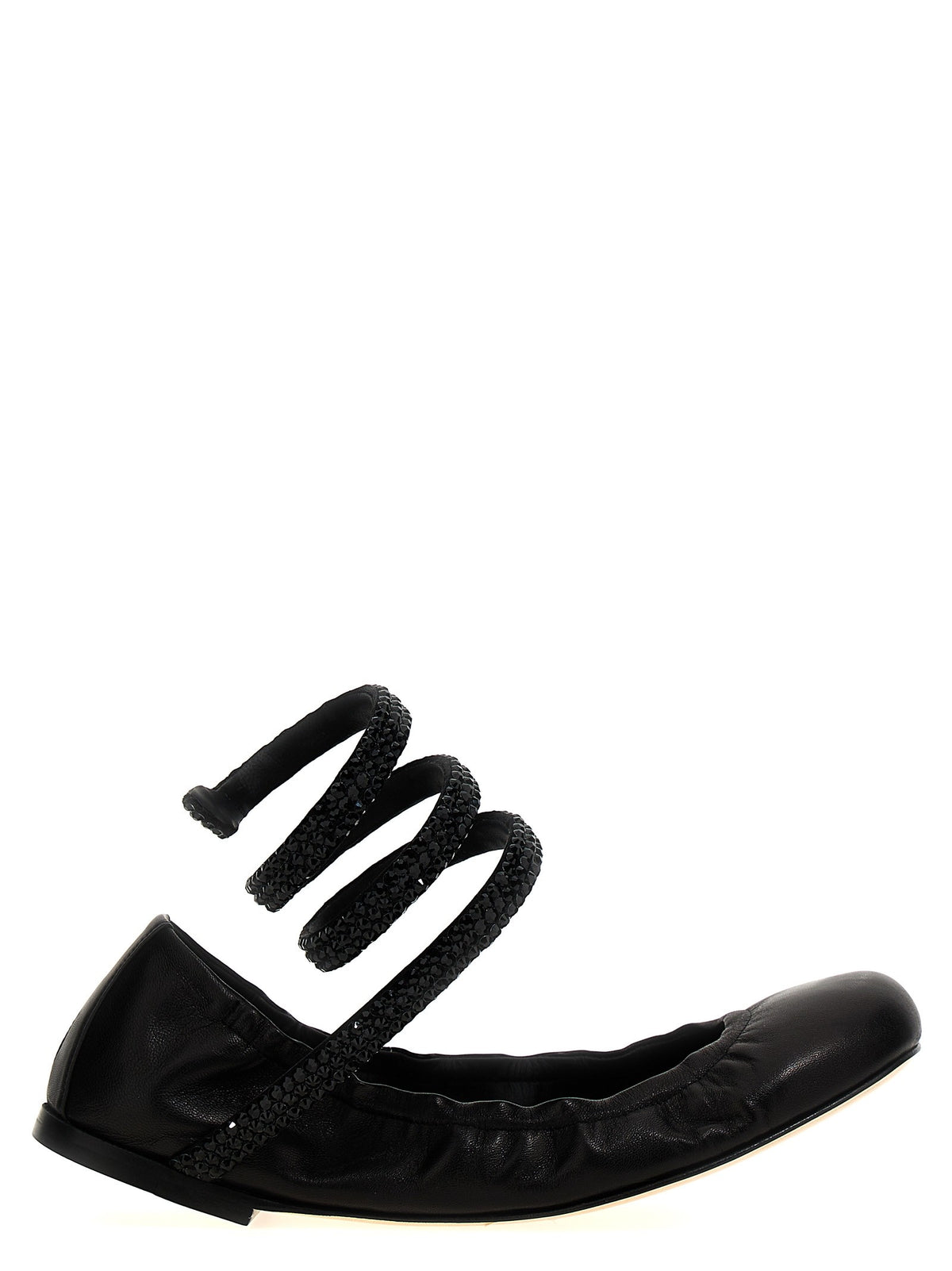 Rene Caovilla Cleo Ballet Flats Black