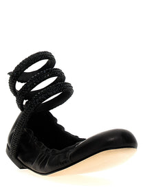 Rene Caovilla Cleo Ballet Flats Black