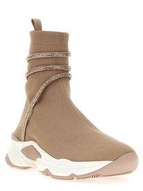 Rene Caovilla Cleo Running Sneakers Beige