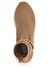 Rene Caovilla Cleo Running Sneakers Beige