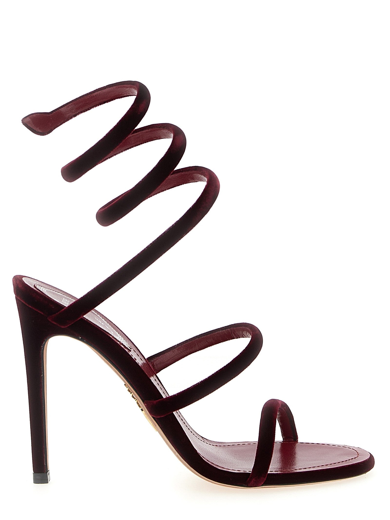 Rene Caovilla Cleo Sandals Red