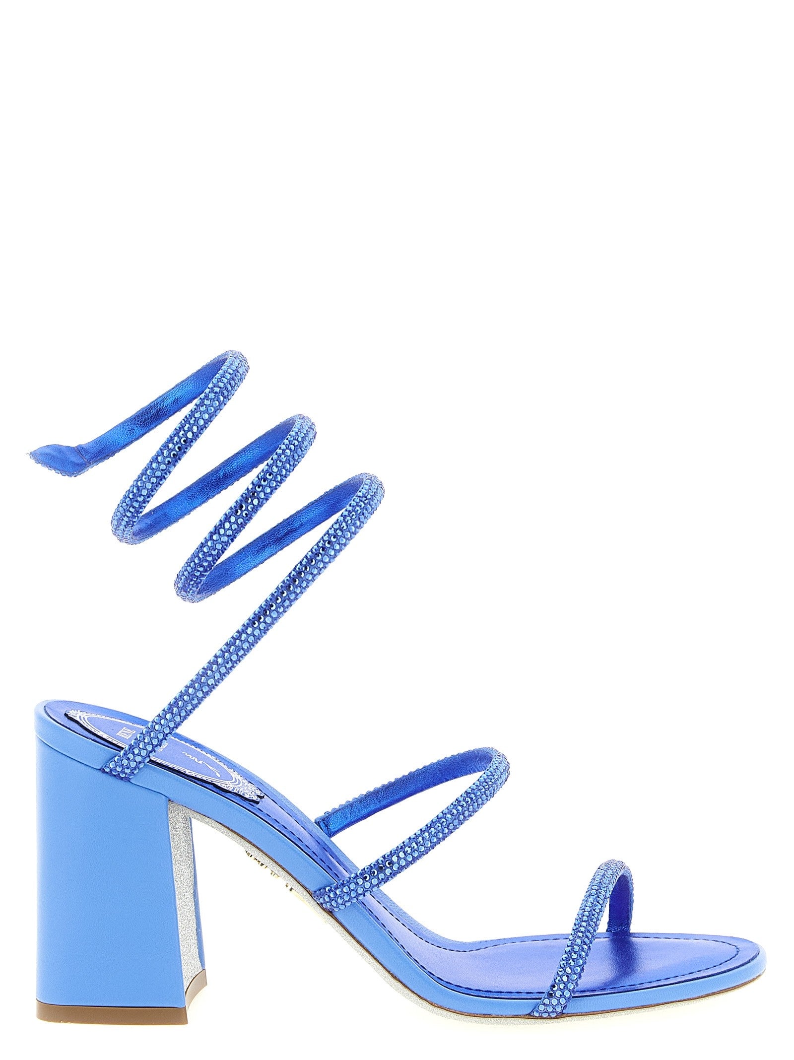 Rene Caovilla Cleo Sandals Blue