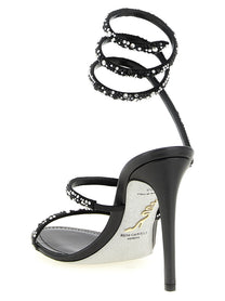 Rene Caovilla Cleo Sandals White