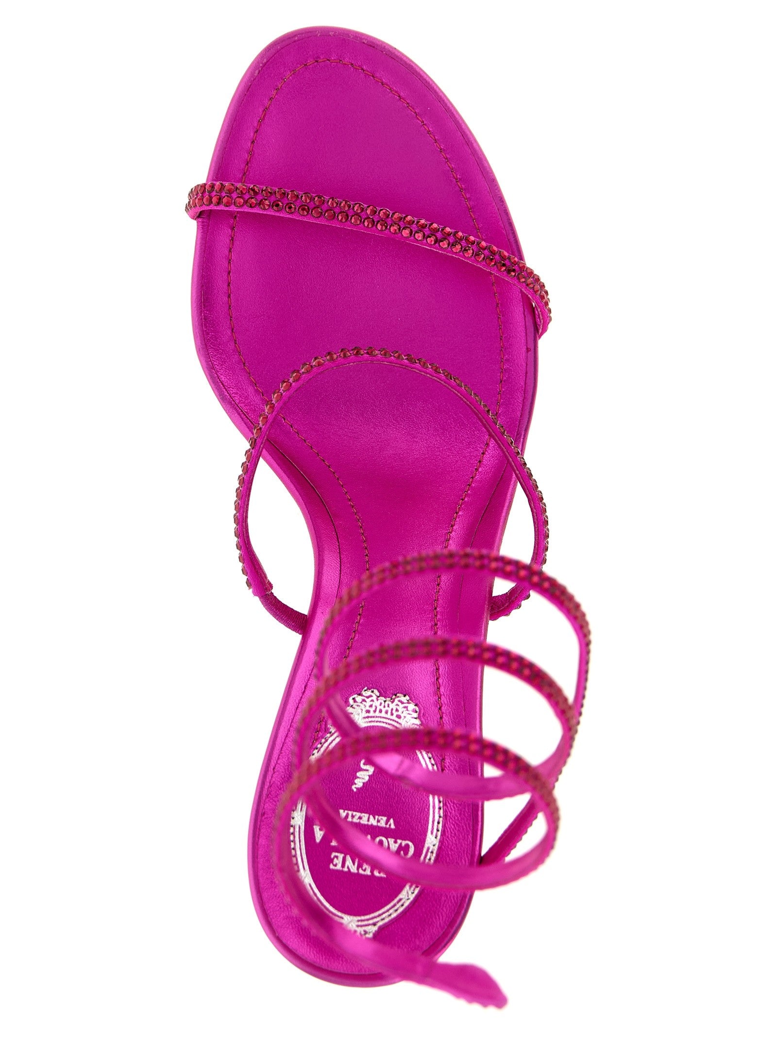 Rene Caovilla Cleo Sandals Pink