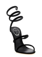 Rene Caovilla Cleo Sandals Black, view 2