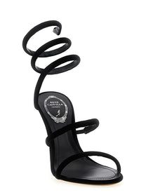 Rene Caovilla Cleo Sandals Black