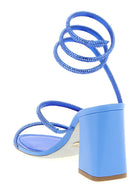 Rene Caovilla Cleo Sandals Blue, view 3
