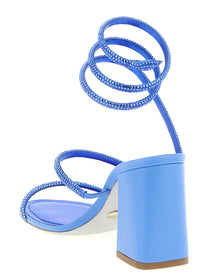 Rene Caovilla Cleo Sandals Blue