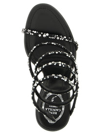 Rene Caovilla Cleo Sandals White