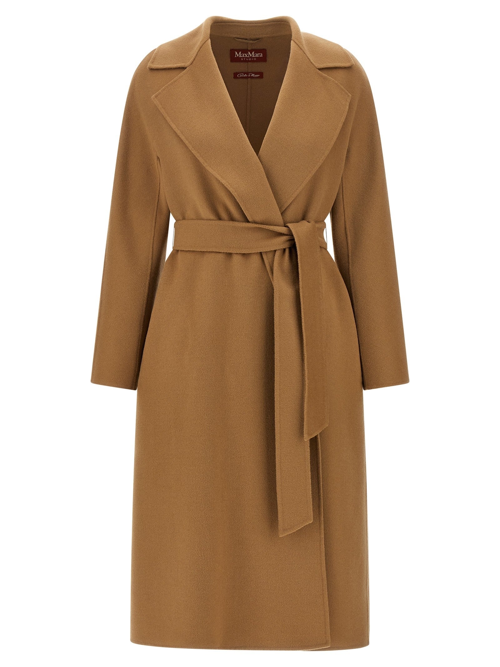 Max Mara Studio Cles Dressing Gown Coat Beige