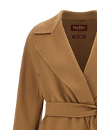 Max Mara Studio Cles Dressing Gown Coat Beige, view 3