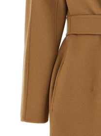 Max Mara Studio Cles Dressing Gown Coat Beige
