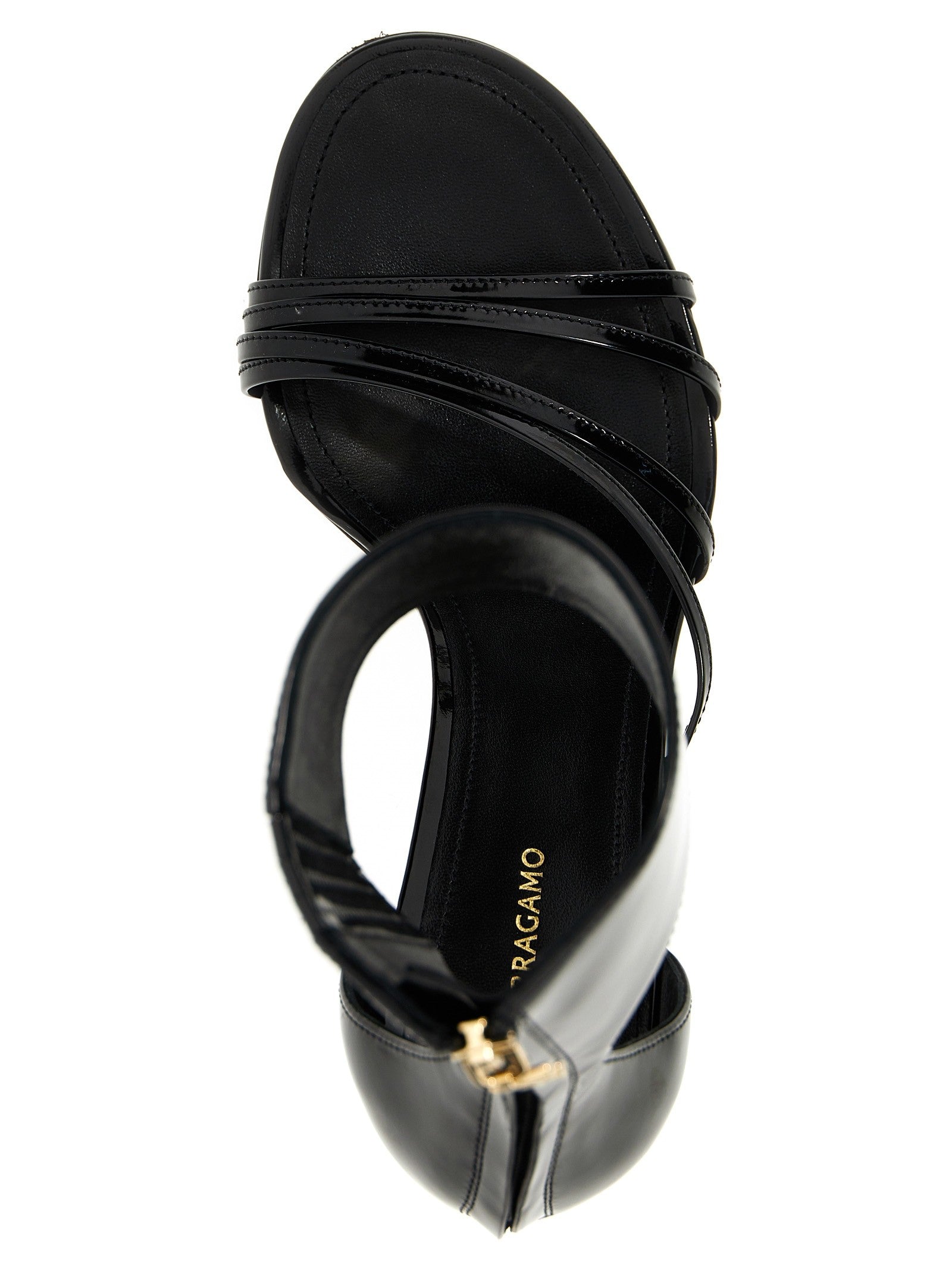Ferragamo Clethra Sandals Black