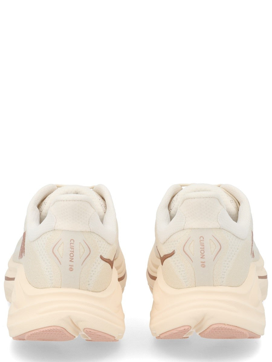 Hoka Unisex Clifton Sneaker Pink, view 4
