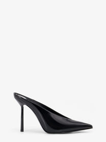 Le Silla Women's Clivage Patent Leather Sabot Black