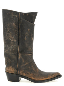 Khaite Clive Boots Brown
