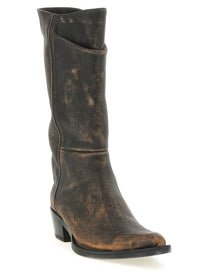 Khaite Clive Boots Brown