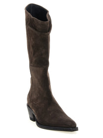 Khaite Clive Boots Brown