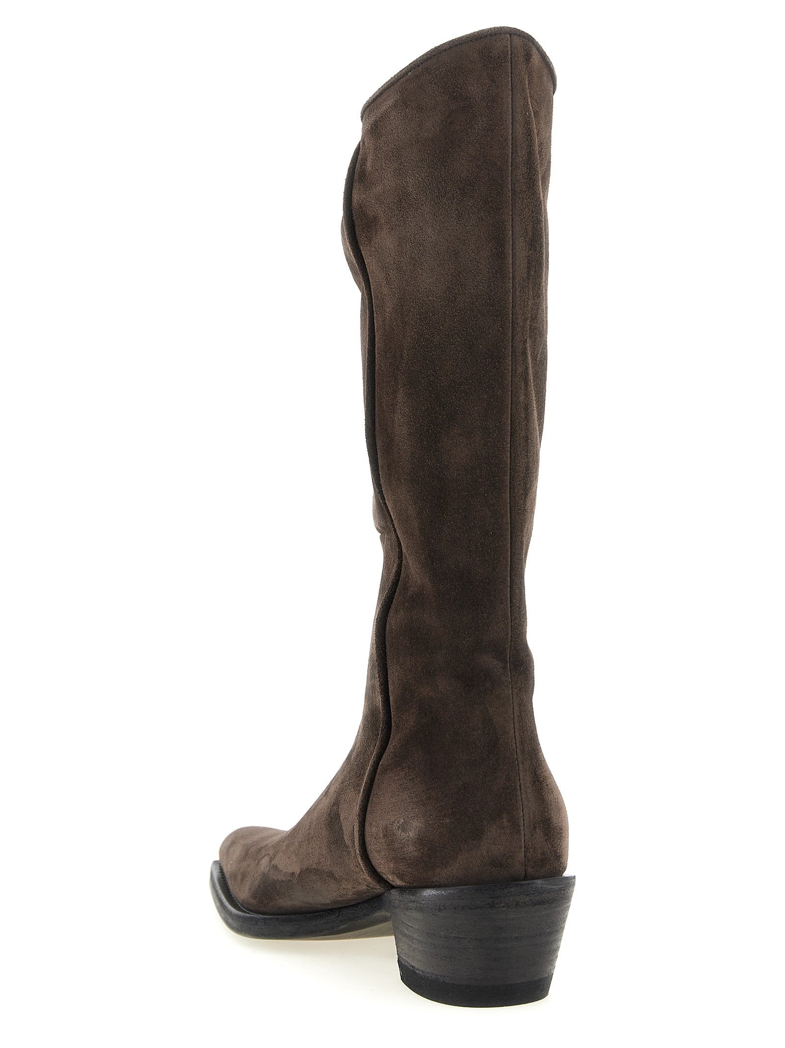Khaite Clive Boots Brown