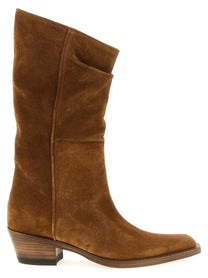 Khaite Clive Boots Brown