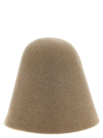 JACQUEMUS Cloche Hat Beige