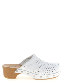 Balenciaga Clog Scholl Sabots White