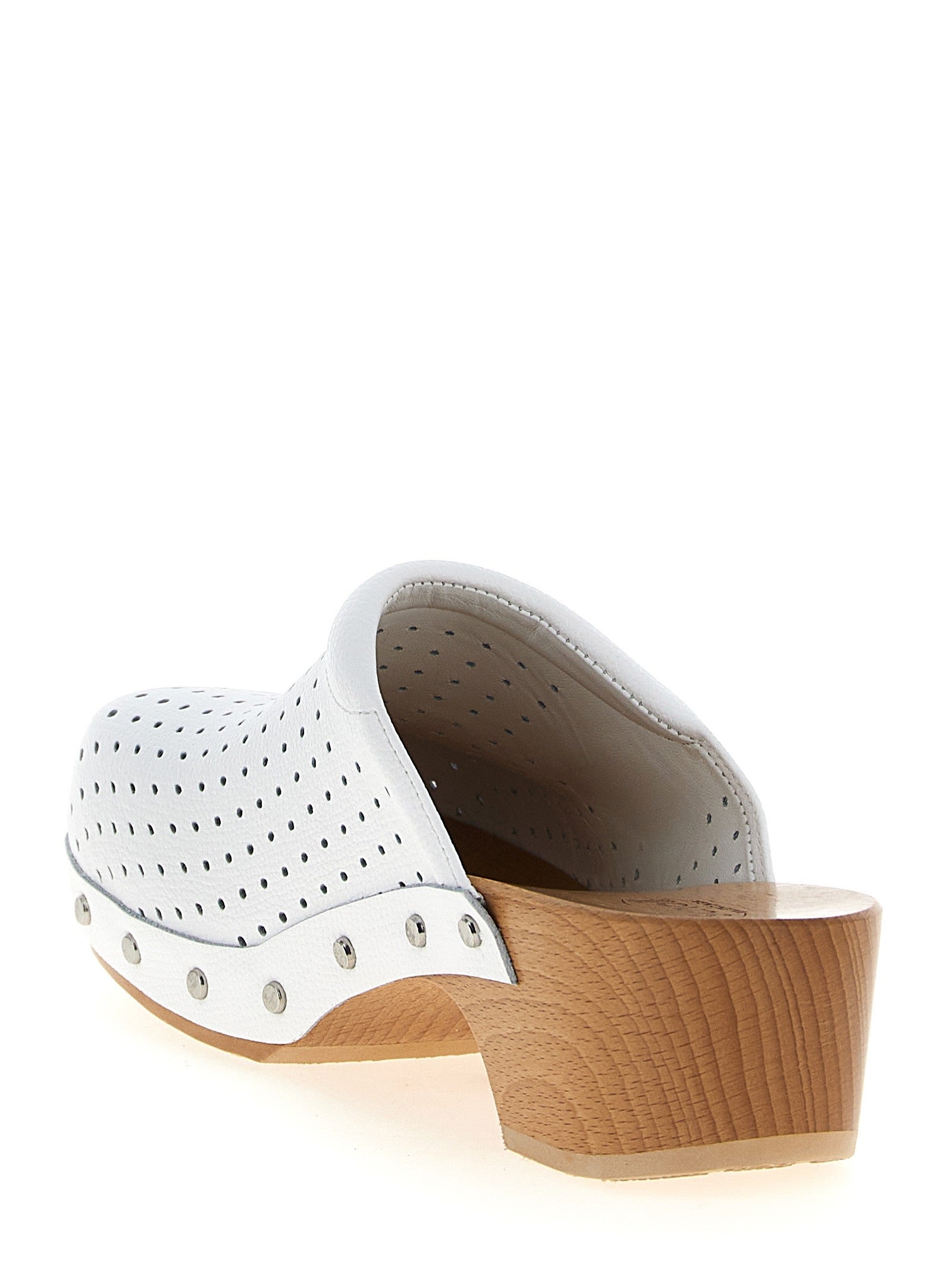 Balenciaga Clog Scholl Sabots White