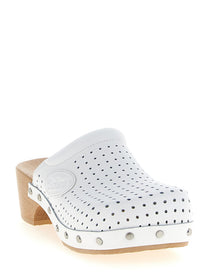 Balenciaga Clog Scholl Sabots White