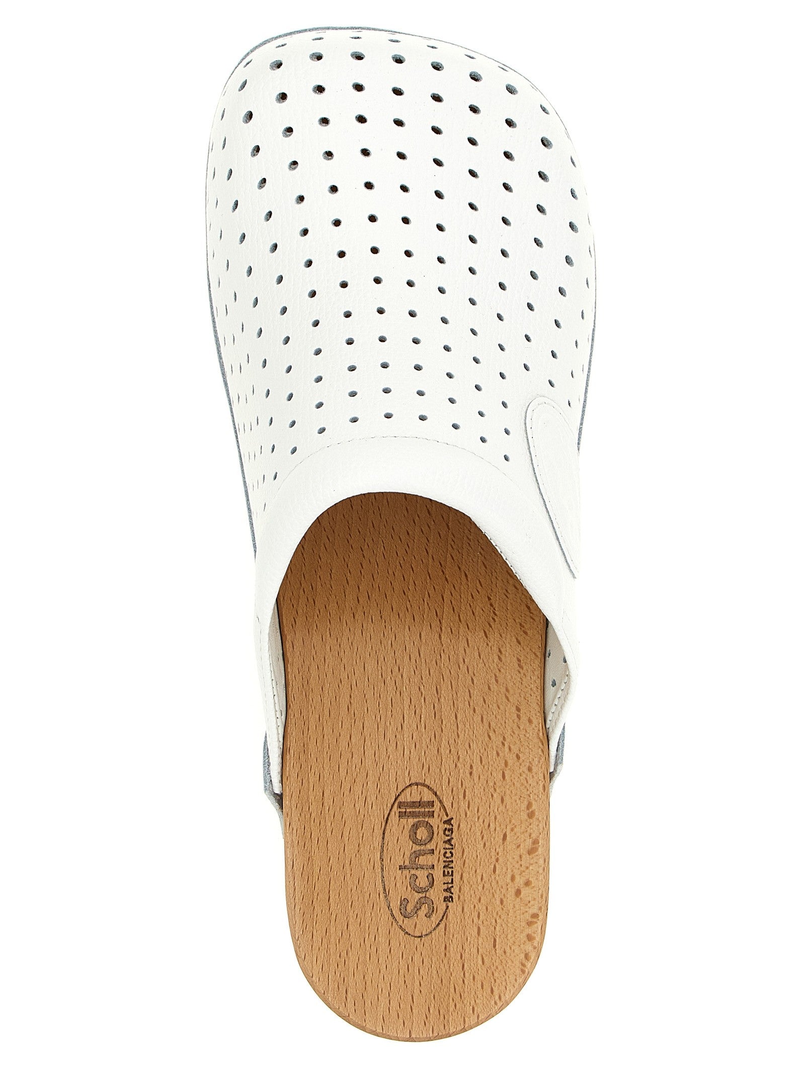 Balenciaga Clog Scholl Sabots White