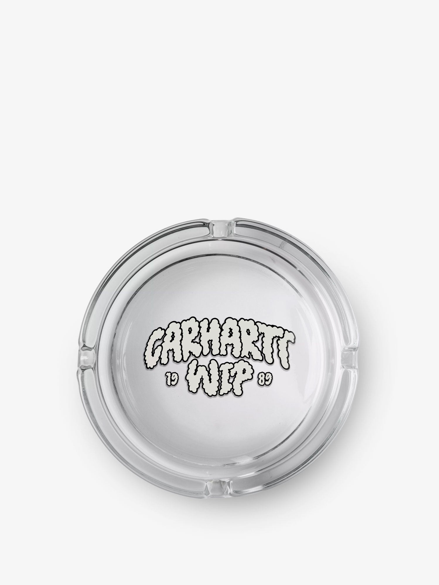 Carhartt Wip Men's Cloud Script Glass Ashtray Clear