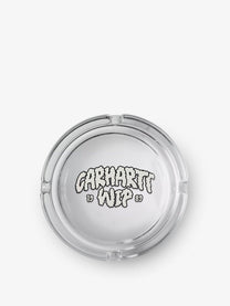 Carhartt Wip Men's Cloud Script Glass Ashtray Clear