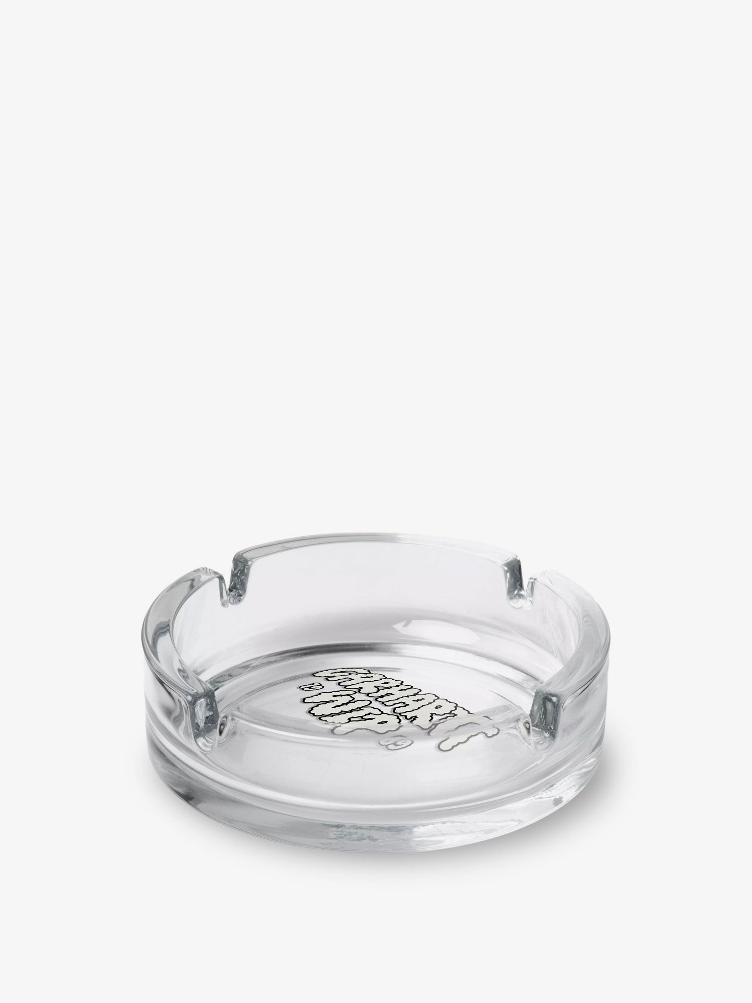 Carhartt Wip Men's Cloud Script Glass Ashtray Clear