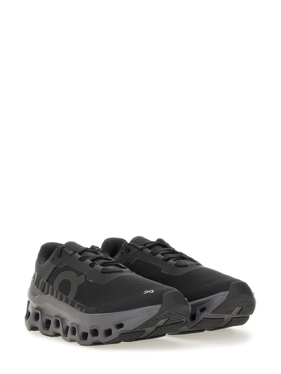 ON Women's Cloudmonster Sneaker Black ON