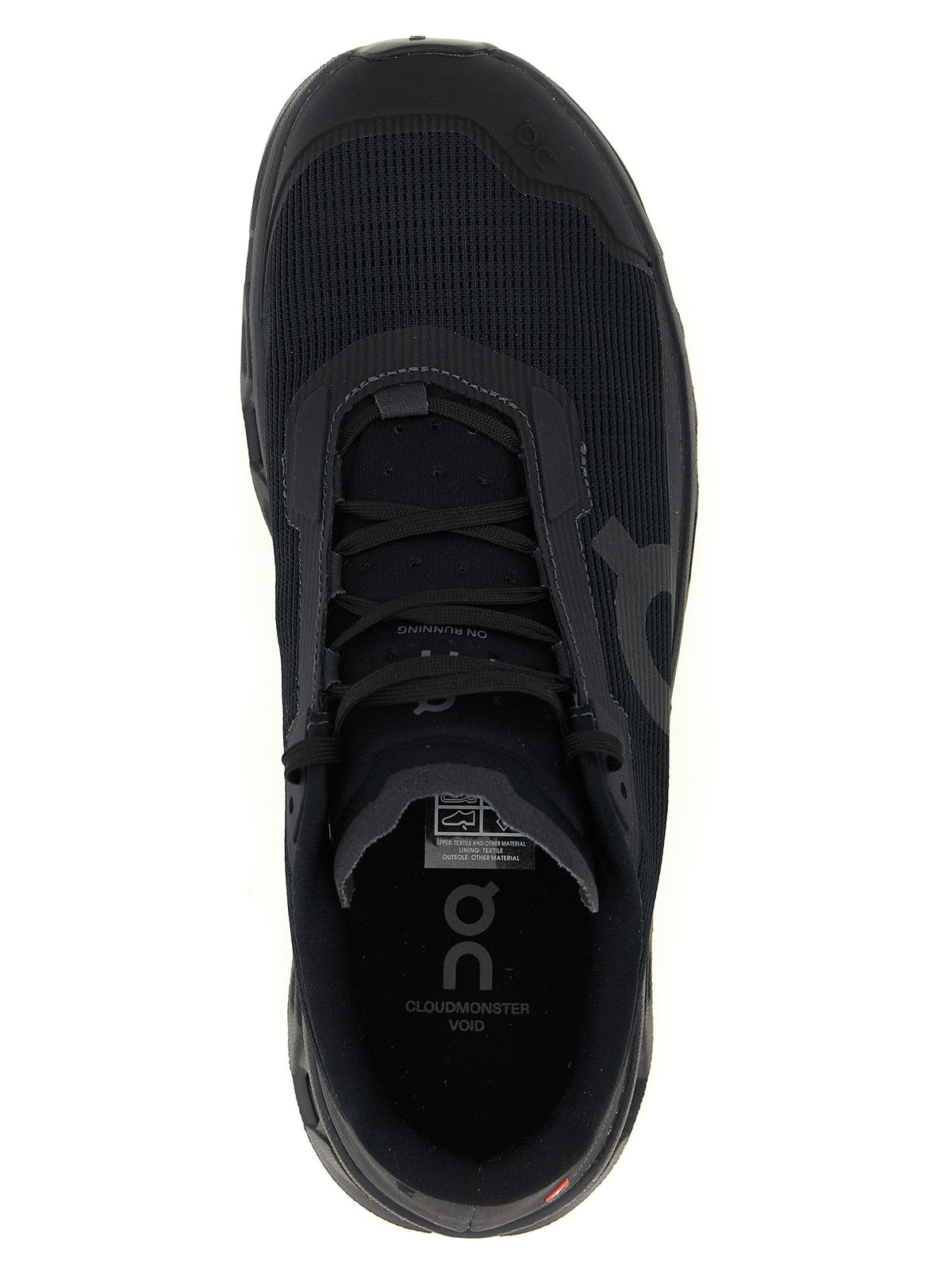 ON Cloudmonster Void Sneakers Black