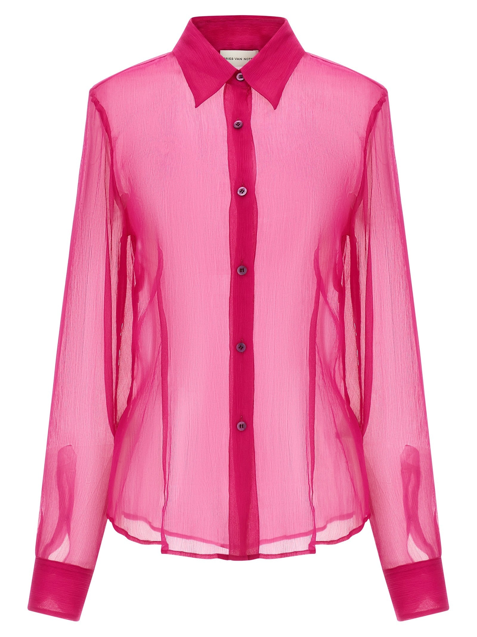 Dries Van Noten Cloudy Shirt Pink