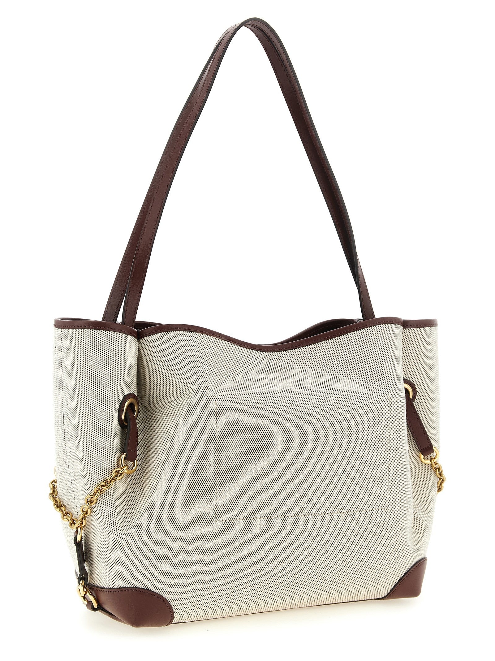 Chloé Clover Shoulder Bag White