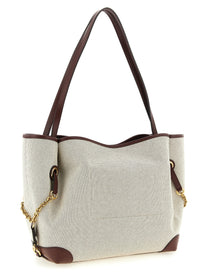 Chloé Clover Shoulder Bag White