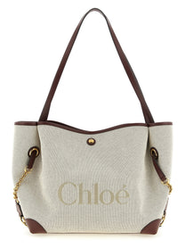 Chloé Clover Shoulder Bag White