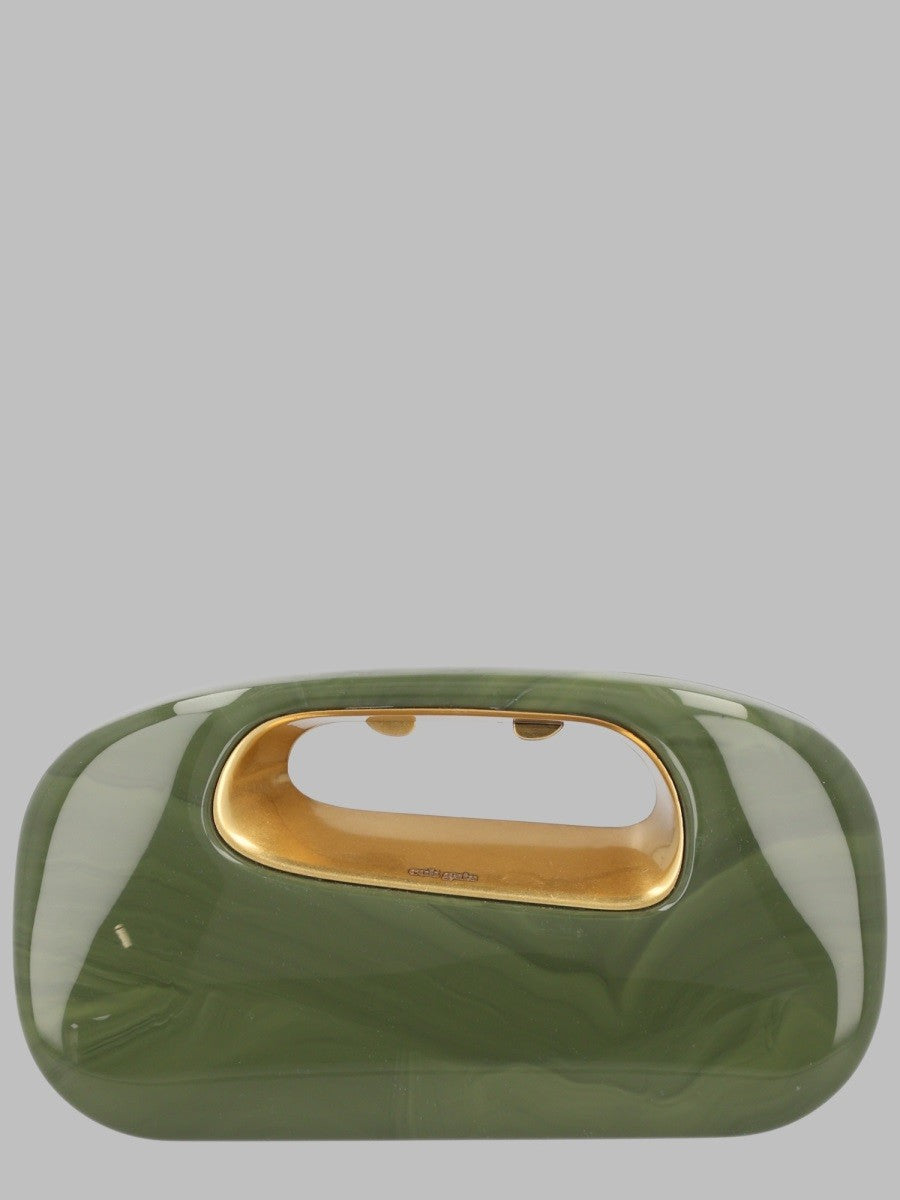 Cult Gaia Women's Clutch Amara Green