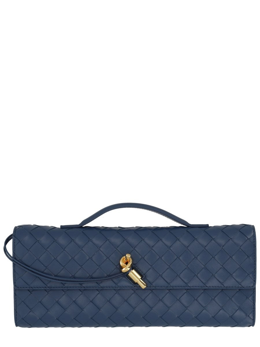 Bottega Veneta Women's Clutch Andiamo Blue