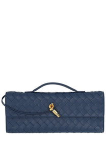 Bottega Veneta Women's Clutch Andiamo Blue