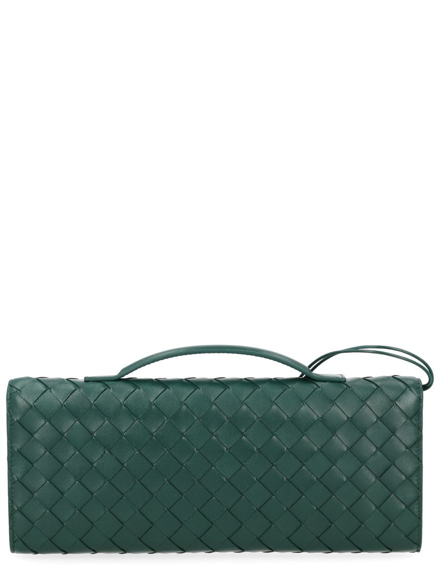 Bottega Veneta Women's Clutch Andiamo Green