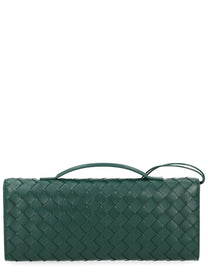 Bottega Veneta Women's Clutch Andiamo Green