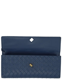 Bottega Veneta Women's Clutch Andiamo Blue