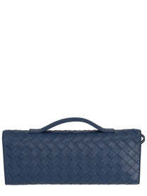 Bottega Veneta Women's Clutch Andiamo Blue